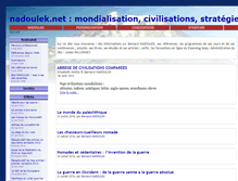 Tablet Screenshot of nadoulek.net